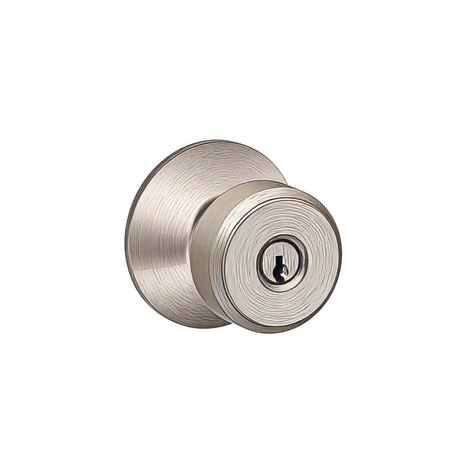 Schlage F51ABWE Bowery Keyed Entry Door Knob