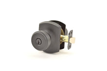 Schlage F51ABWE-GRW Bowery with Greenwich Rose Keyed Entry Door Knob