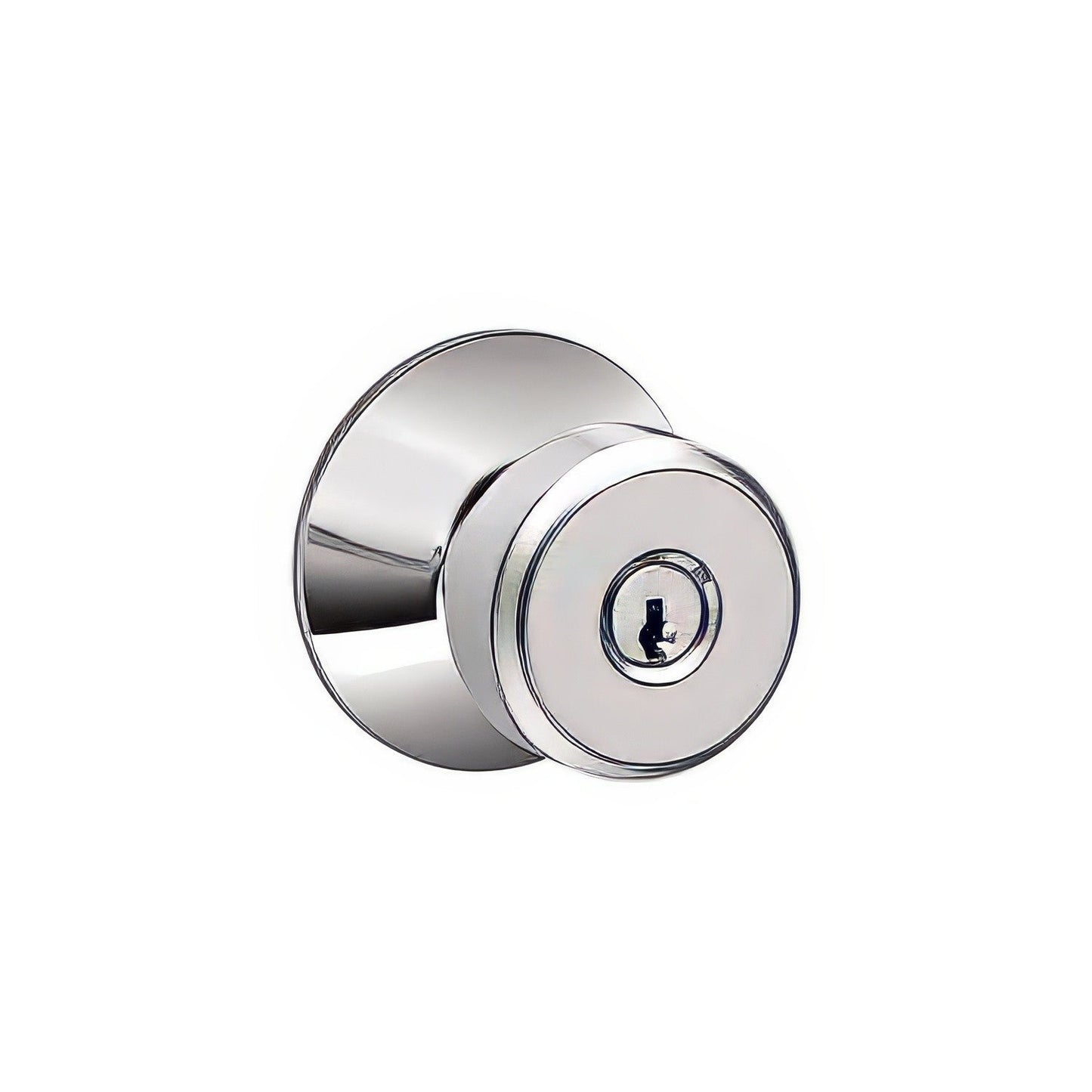 Schlage F51ABWE Bowery Keyed Entry Door Knob