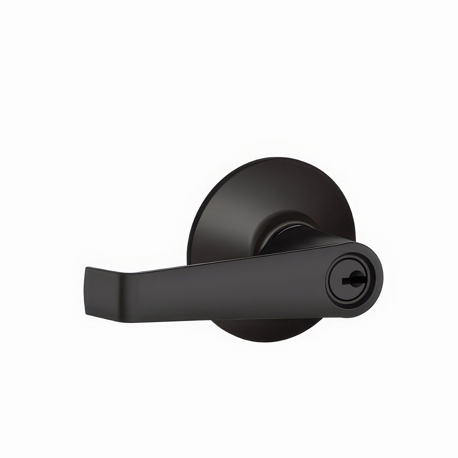 Schlage F51A-ELA F-Series Elan Single Cylinder Keyed Entry Door Lever