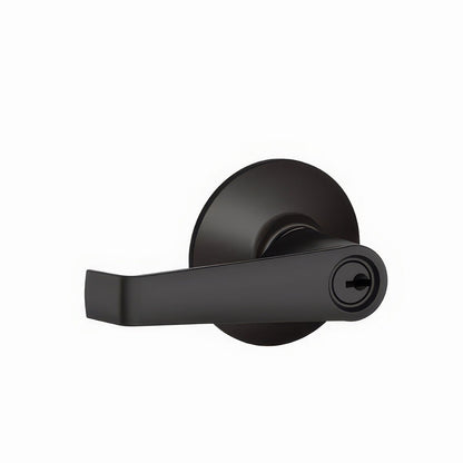 Schlage F51A-ELA F-Series Elan Single Cylinder Keyed Entry Door Lever