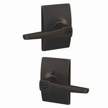 Schlage F51A-ELR-CEN Eller Single Cylinder Keyed Entry Lever Lock.