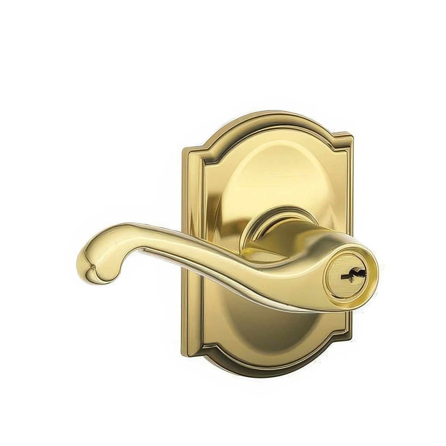 Schlage F51A-FLA-CAM F-Series Keyed Entry Door Lever.