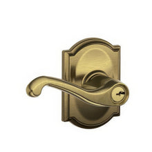 Schlage F51A-FLA-CAM F-Series Keyed Entry Door Lever.