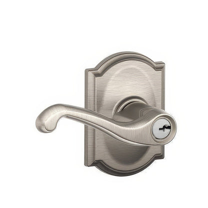 Schlage F51A-FLA-CAM F-Series Keyed Entry Door Lever.