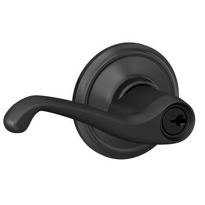 Schlage F51A-FLA F-Series Flair Single Cylinder Keyed Entry Panic Proof Door Lever.