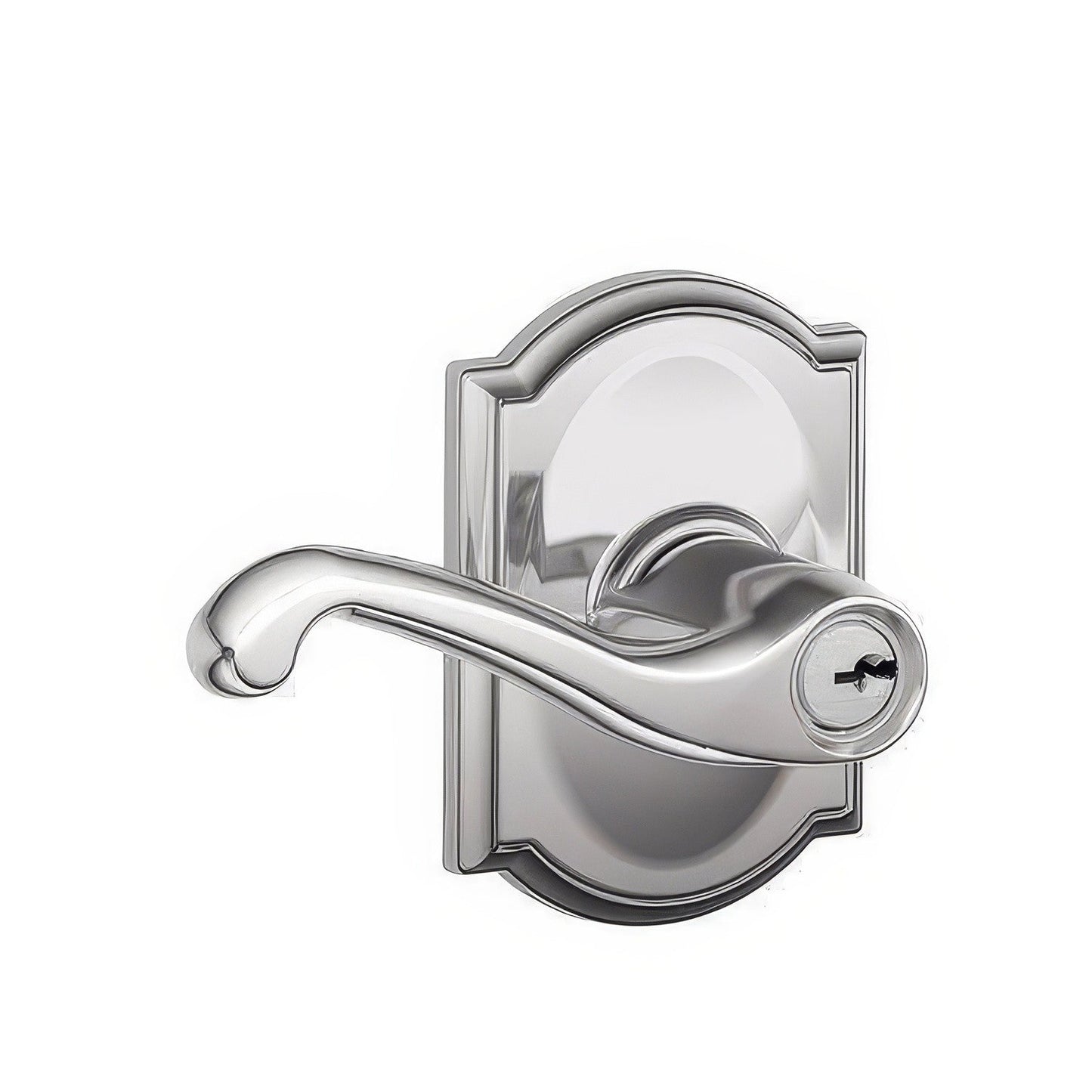 Schlage F51A-FLA-CAM F-Series Keyed Entry Door Lever.