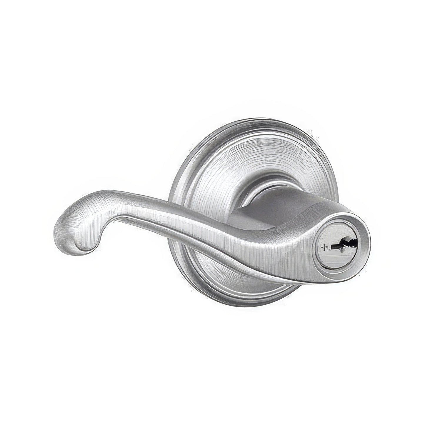Schlage F51A-FLA F-Series Flair Single Cylinder Keyed Entry Panic Proof Door Lever.