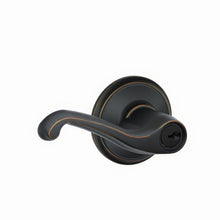 Schlage F51A-FLA F-Series Flair Single Cylinder Keyed Entry Panic Proof Door Lever.