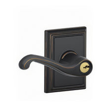 Schlage F51A-FLA-ADD F-Series Flair Keyed Entry Door Lever