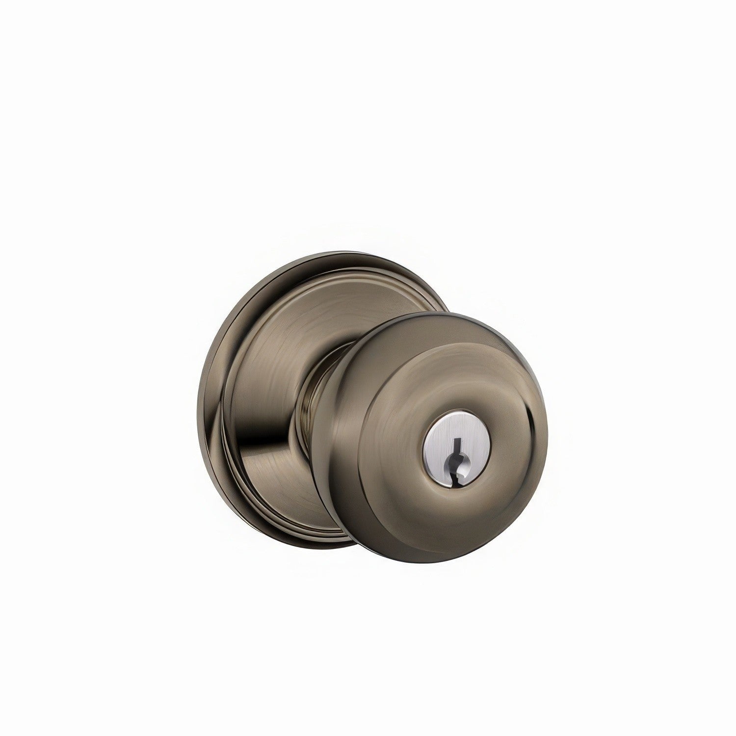 Schlage F51A-GEO F-Series Georgian Single Cylinder Panic Proof Keyed Entry Door Knob.