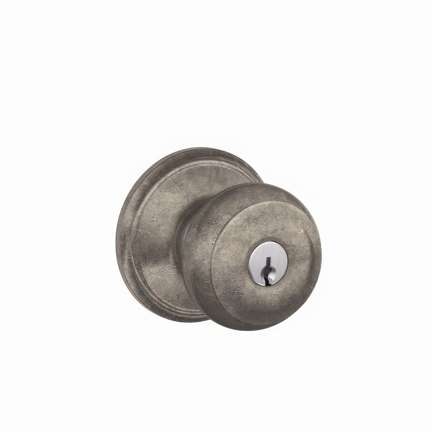 Schlage F51A-GEO F-Series Georgian Single Cylinder Panic Proof Keyed Entry Door Knob.