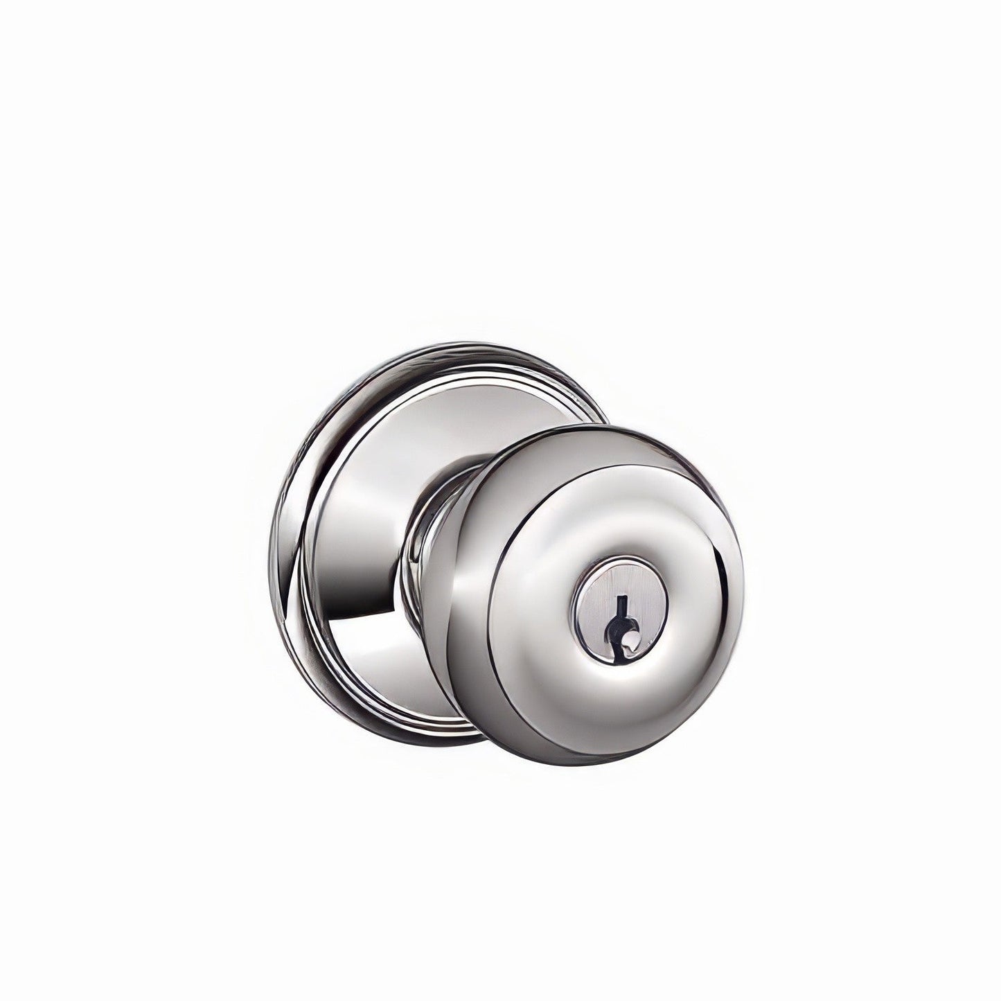 Schlage F51A-GEO F-Series Georgian Single Cylinder Panic Proof Keyed Entry Door Knob.