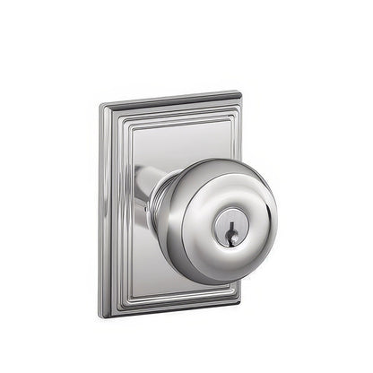 Schlage F51A-GEO-ADD F-Series Georgian Keyed Entry Door Knob.