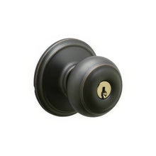 Schlage F51A-GEO F-Series Georgian Single Cylinder Panic Proof Keyed Entry Door Knob.