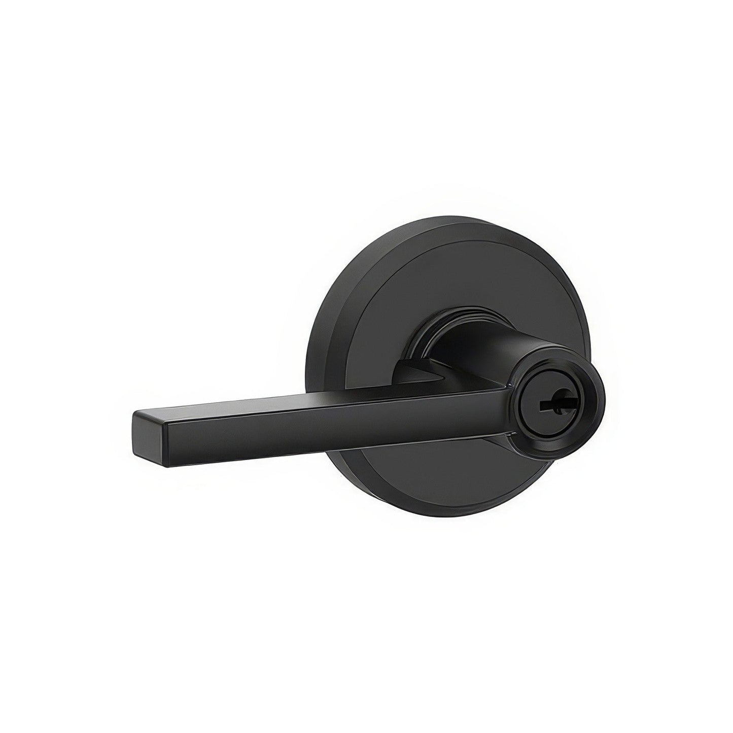 Schlage F51ALAT-GSN Latitude with Greyson Rose Keyed Entry Door Lever