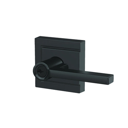 Schlage F51ALAT-ULD Latitude with Upland Rose Keyed Entry Door Lever