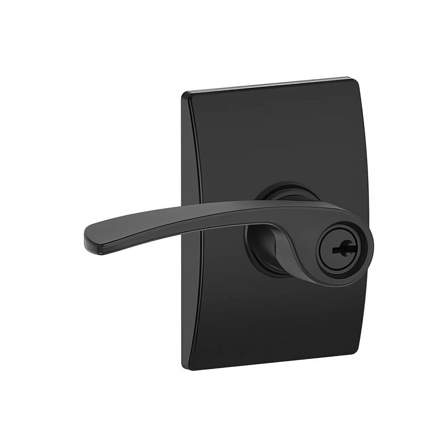 Schlage F51A-MER-CEN Merano Keyed Entry Door Lever.