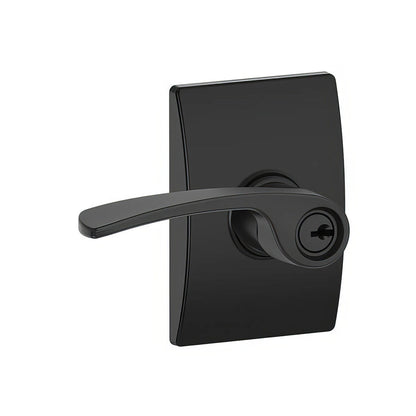Schlage F51A-MER-CEN Merano Keyed Entry Door Lever.