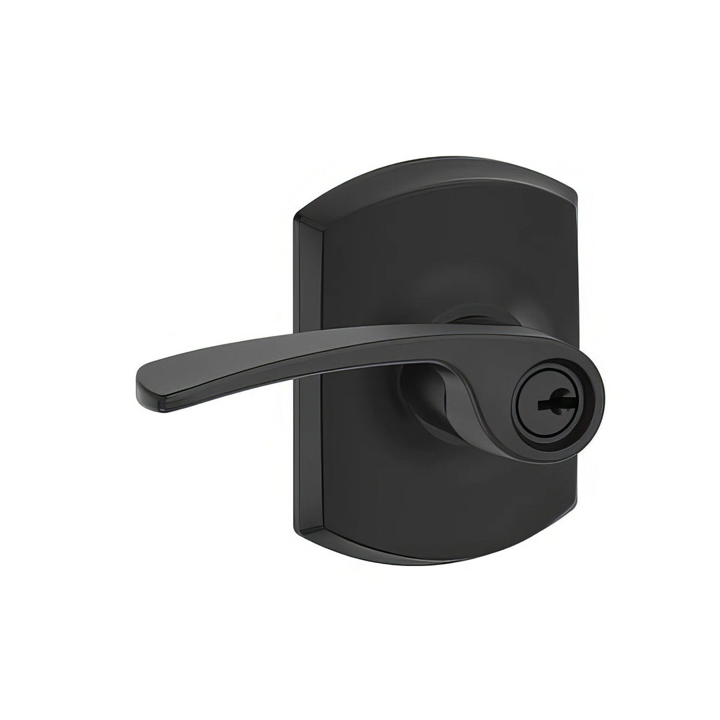 Schlage F51AMER-GRW Merano with Greenwich Rose Keyed Entry Door Lever