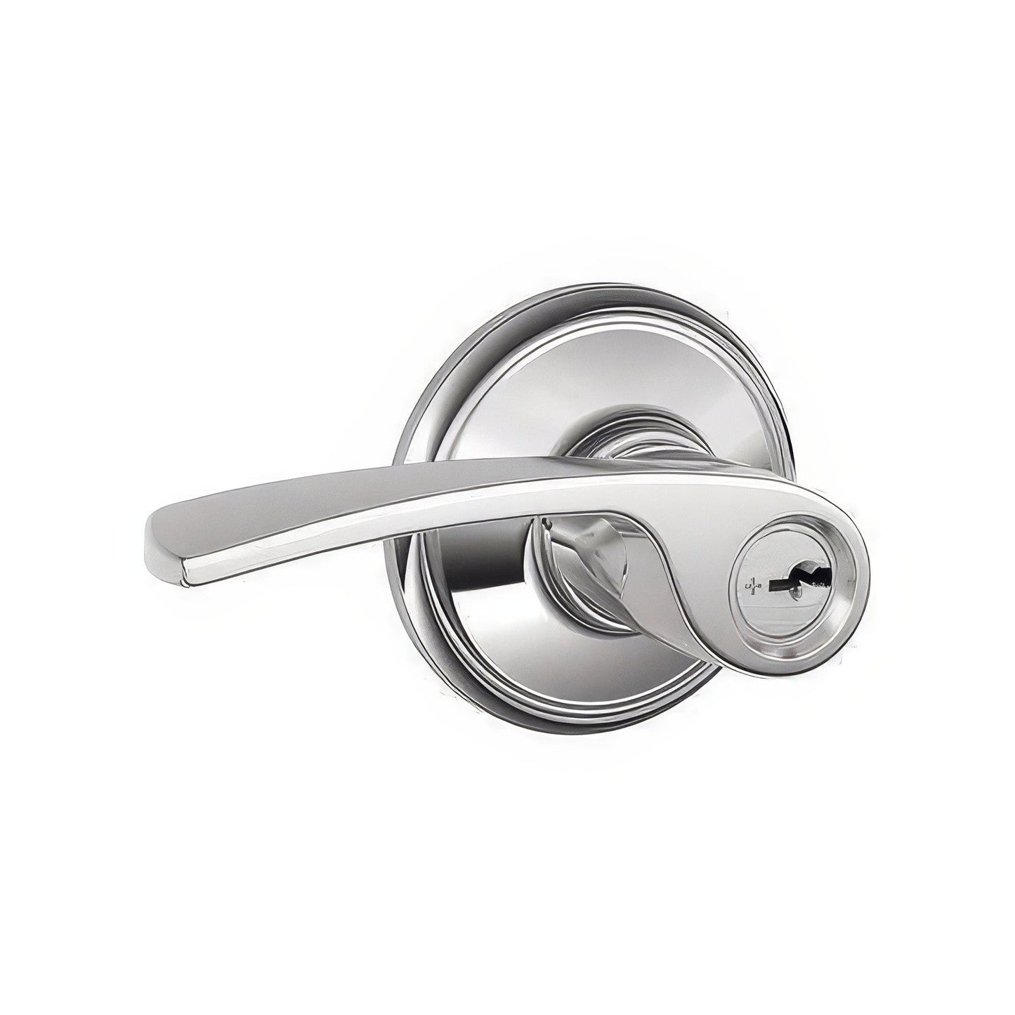 Schlage F51A-MER F-Series Merano Panic Proof Keyed Entrance Door Lever.