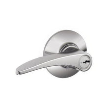 Schlage F51A-MNH F-Series Manhattan Panic Proof Keyed Entry Door Lever.