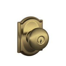 Schlage F51A-PLY-CAM F-Series Plymouth Keyed Entry Door Knob.
