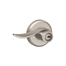 Schlage F51ASAC-GSN Sacramento with Greyson Rose Keyed Entry Door Lever.