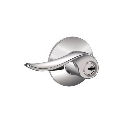 Schlage F51ASAC Sacramento Lever Keyed Entry Door Lever