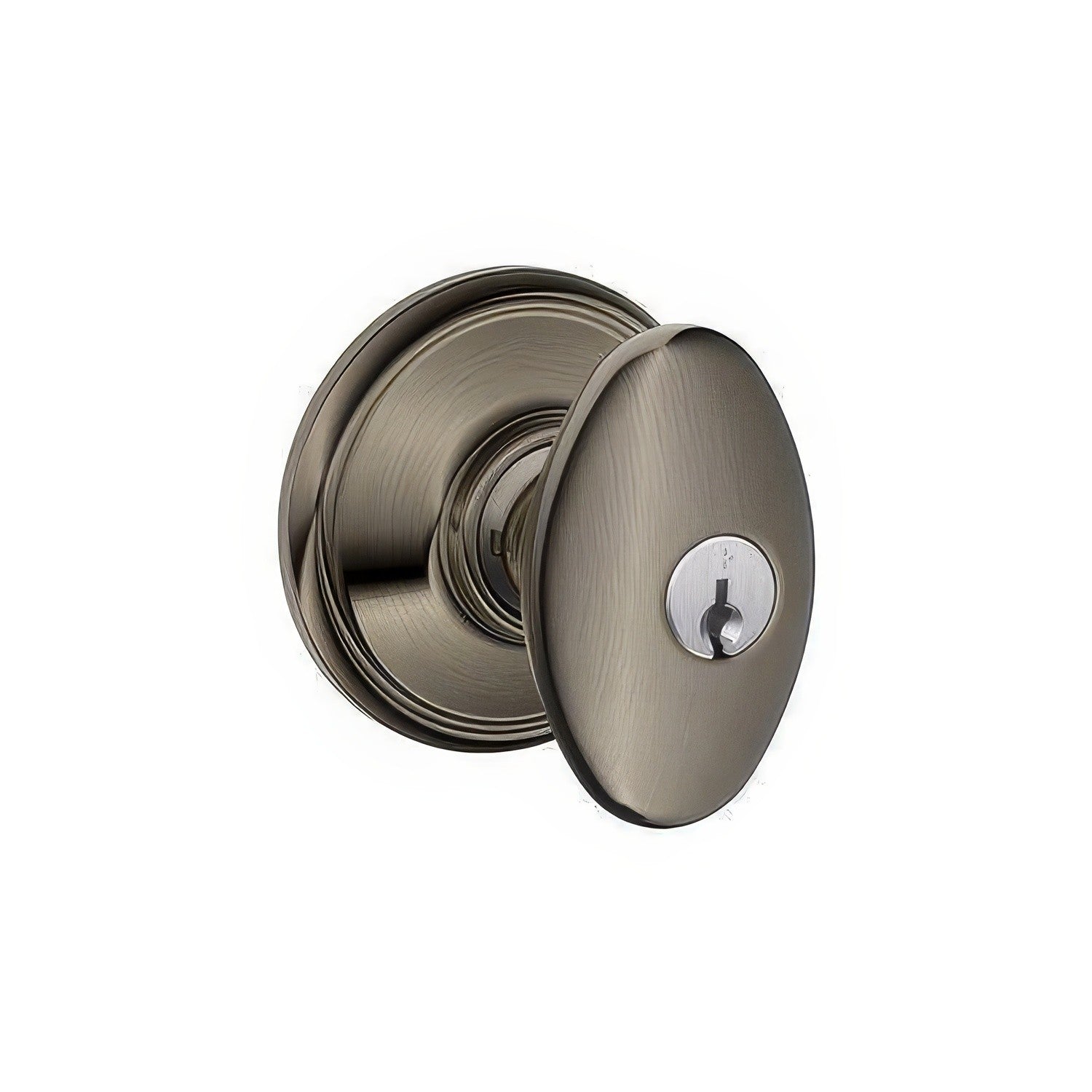 Schlage F51A-SIE F-Series Siena Single Cylinder Panic Proof Keyed Entry Door Knob.