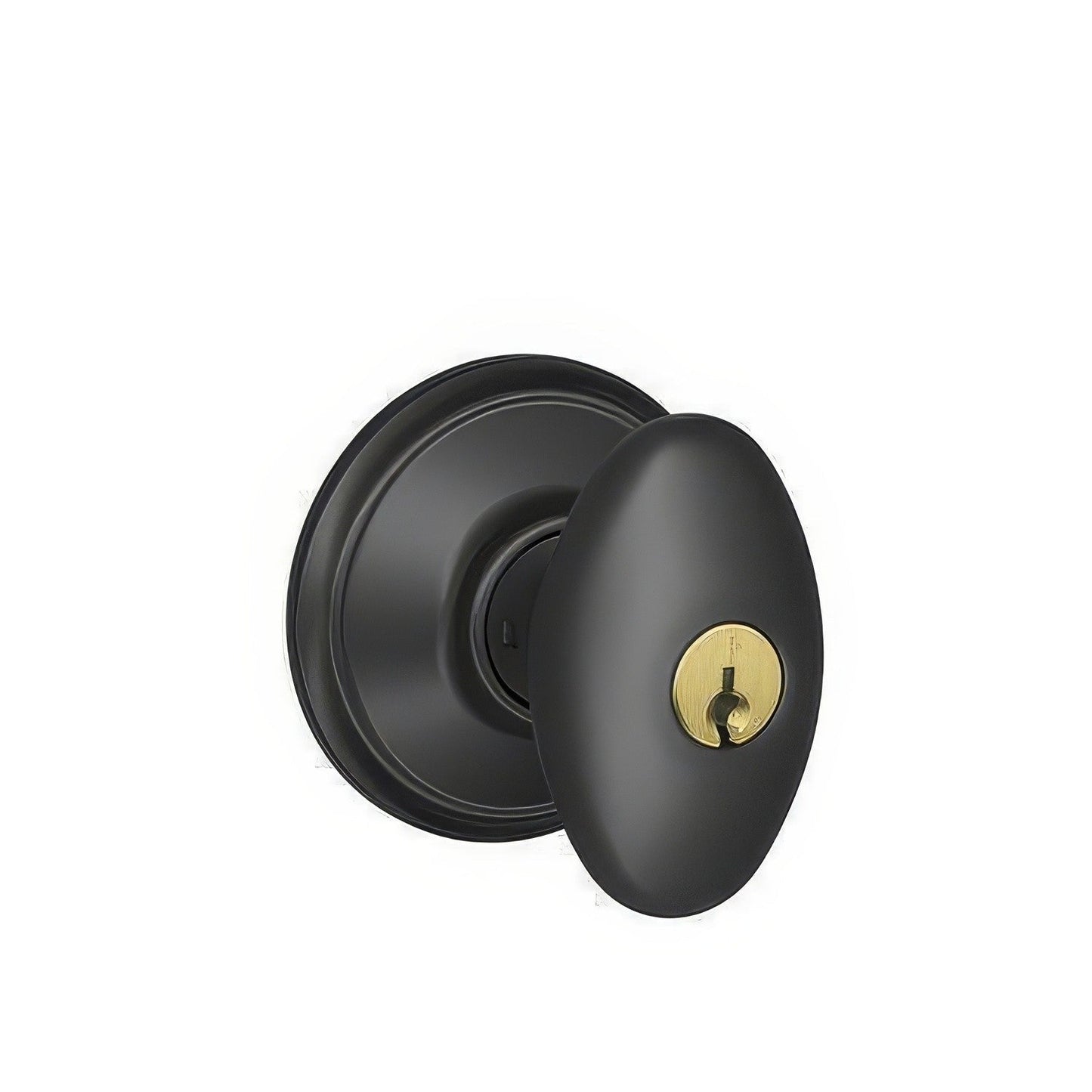 Schlage F51A-SIE F-Series Siena Single Cylinder Panic Proof Keyed Entry Door Knob.