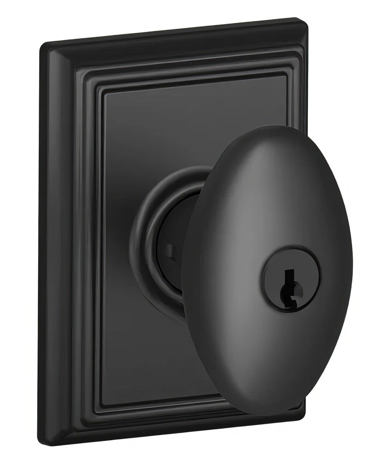 Schlage F51ASIE-ADD Siena with Addison Rose Keyed Entry Door Knob