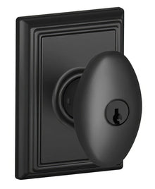Schlage F51ASIE-ADD Siena with Addison Rose Keyed Entry Door Knob.