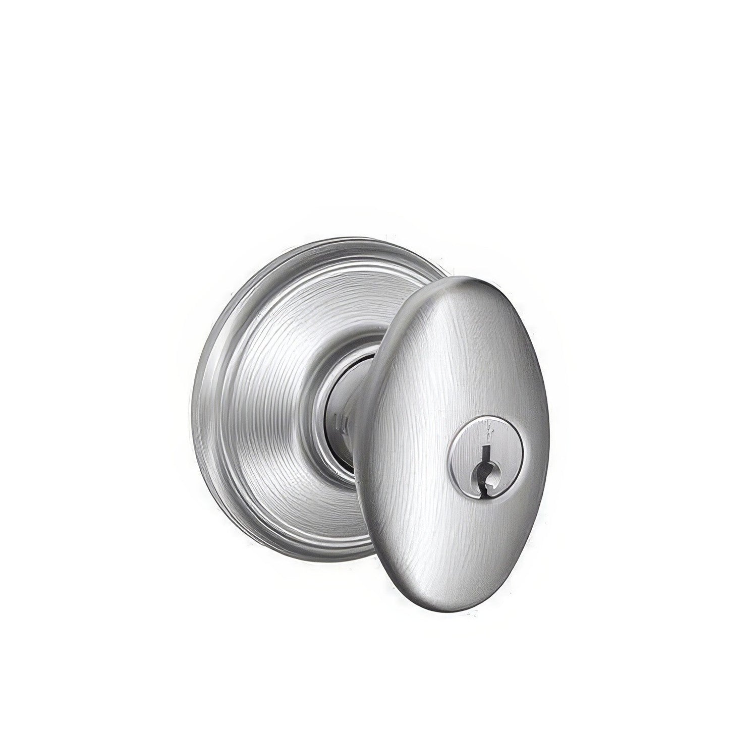 Schlage F51A-SIE F-Series Siena Single Cylinder Panic Proof Keyed Entry Door Knob.