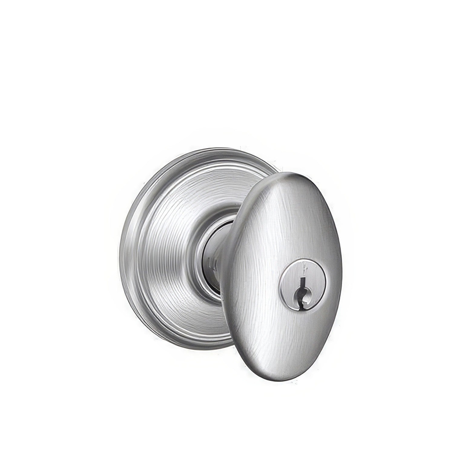 Schlage F51A-SIE F-Series Siena Single Cylinder Panic Proof Keyed Entry Door Knob.