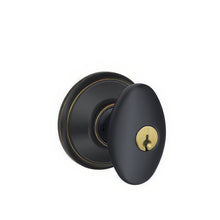 Schlage F51A-SIE F-Series Siena Single Cylinder Panic Proof Keyed Entry Door Knob.