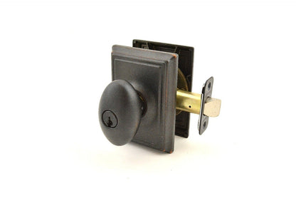 Schlage F51ASIE-ADD Siena with Addison Rose Keyed Entry Door Knob.