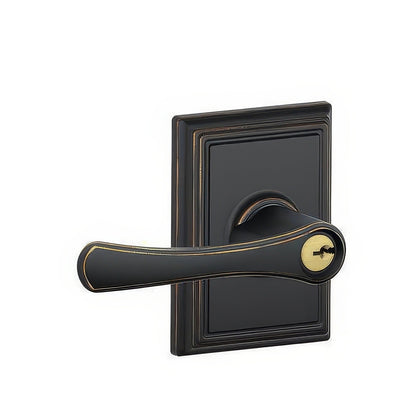 Schlage F51A-VLA-ADD Avila Keyed Entry Door Lever.