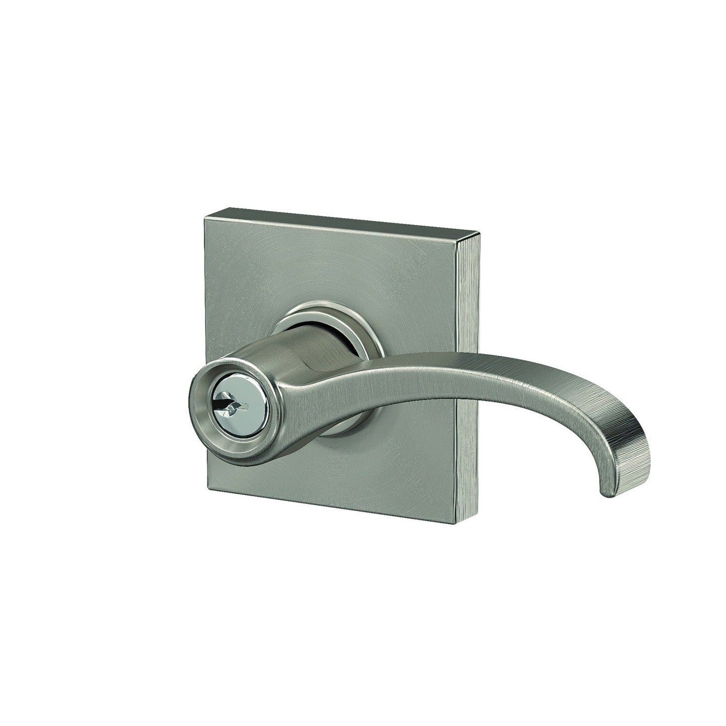 Schlage F51AWIT-COL Whitney with Collins Rose Keyed Entry Door Lever.