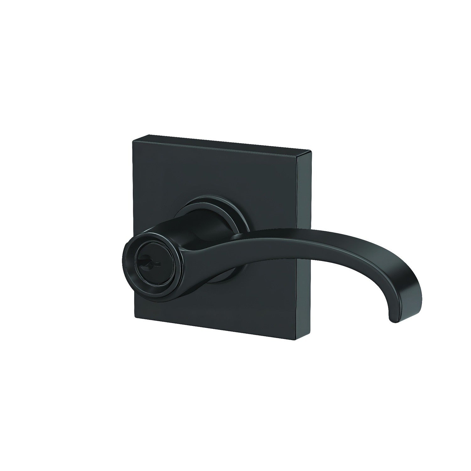 Schlage F51AWIT-COL Whitney with Collins Rose Keyed Entry Door Lever