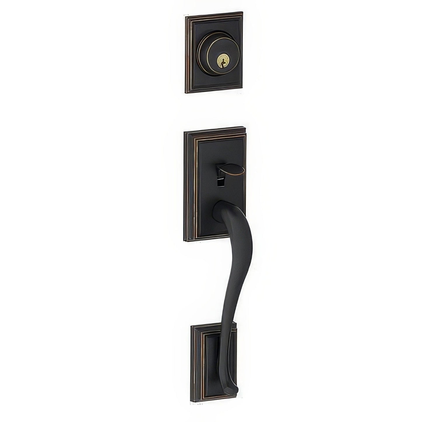 Schlage F58-ADD F-Series Addison Single Cylinder Handleset