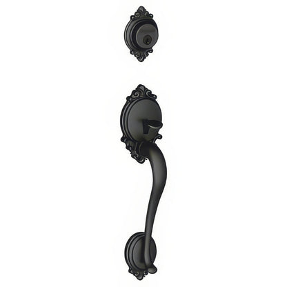 Schlage F58-BRK Brookshire Single Cylinder Handleset Trim Pack