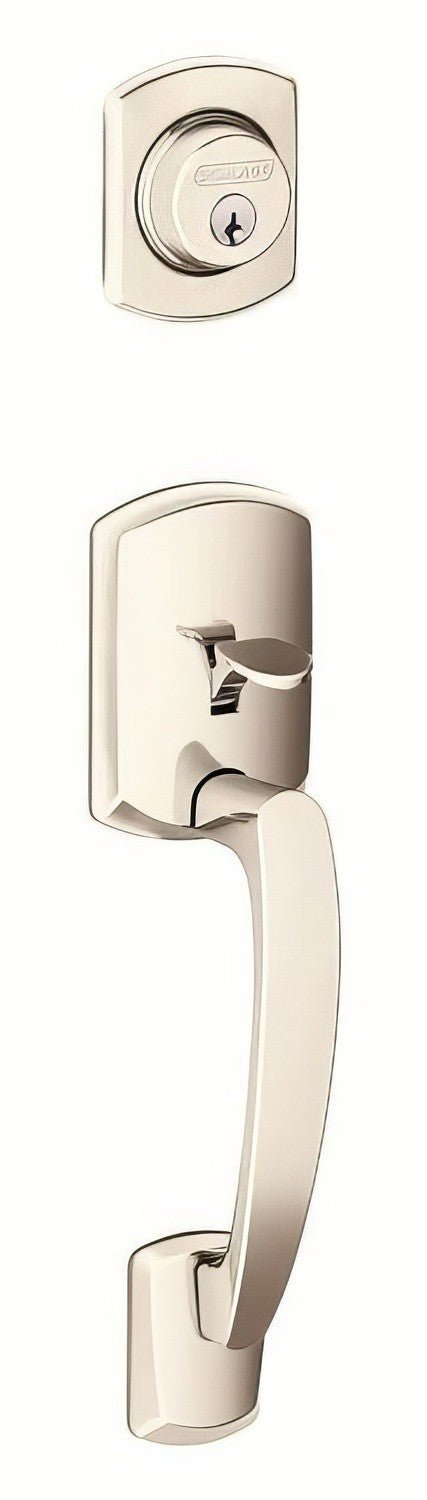 Schlage F58GRW Greenwich Single Cylinder Handleset Only
