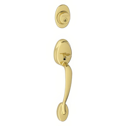 Schlage F58-PLY Plymouth Single Cylinder Handleset