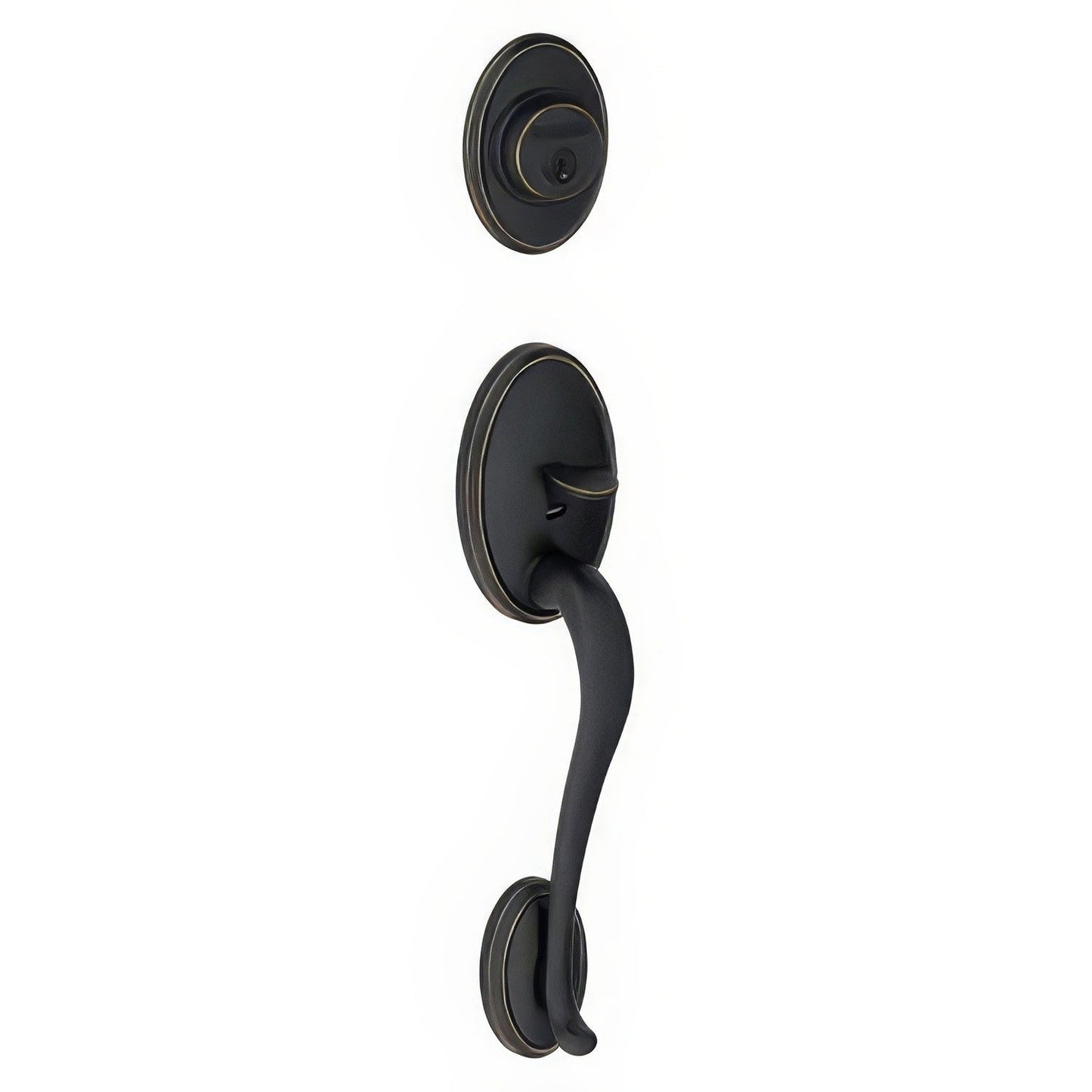 Schlage F58-WKF Wakefield Single Cylinder Handleset.