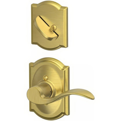 Schlage F59-ACC-CAM-LH F-Series Accent Lever Single Cylinder Left Hand Interior Trim Pack
