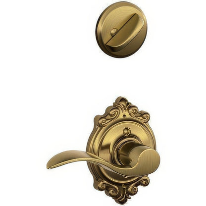Schlage F59-ACC-BRK-RH F-Series Accent Right Hand Interior Pack Lever