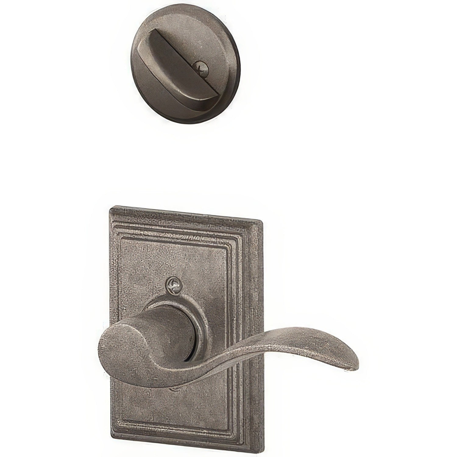 Schlage F59-ACC-ADD-LH F-Series Accent Left Hand Single Cylinder Interior Trim Pack
