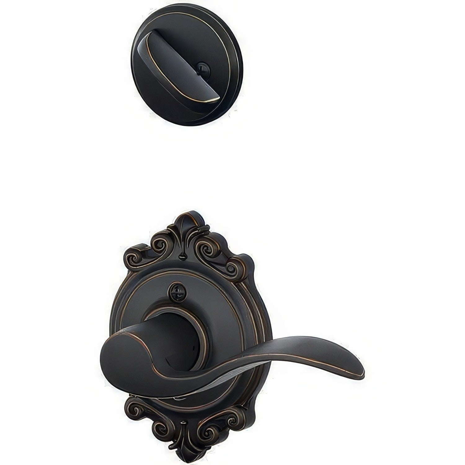 Schlage F59-ACC-BRK-LH F-Series Accent Lever Left Hand Interior Trim Pack