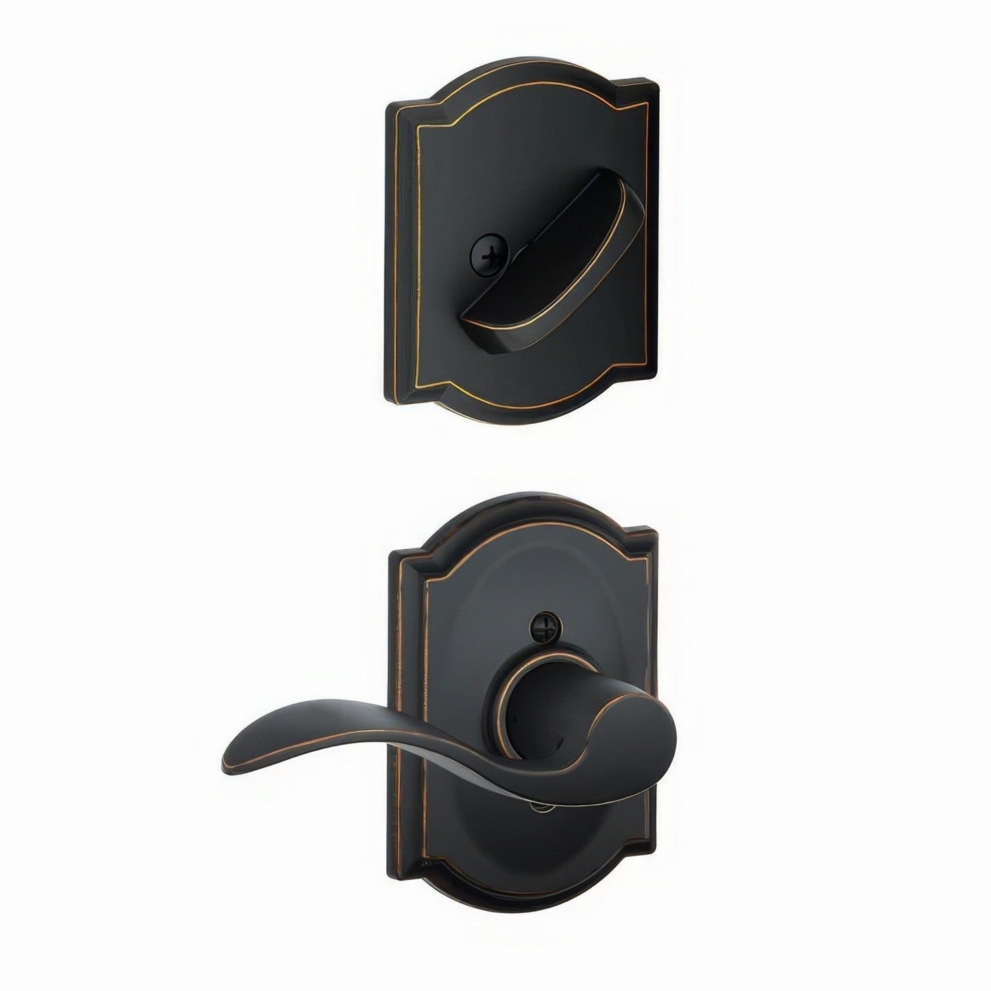 Schlage F59-ACC-CAM-RH F-Series Accent Right Hand Dummy Interior Pack